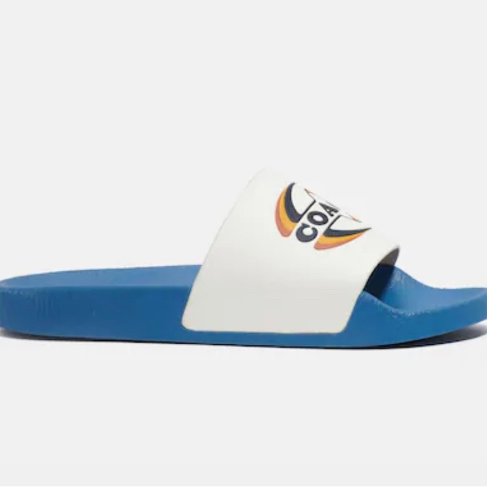 COACH Women Slide Uli Sport Slide With Stamp Size 10 New - Picture 5 of 5